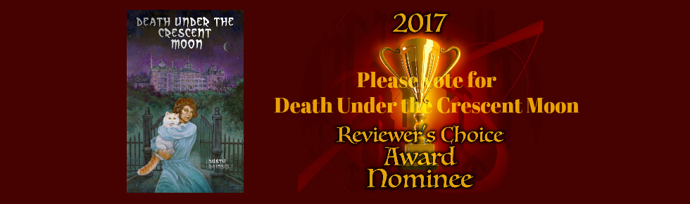 Death Under the Crescent Moon is Paranormal Romance Guild Review’s Choice Nominee